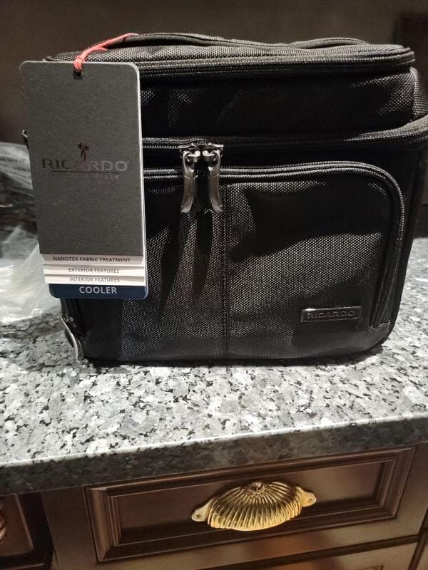Customer photo review of Flight Essentials Softside Small Cooler, Black - 10L