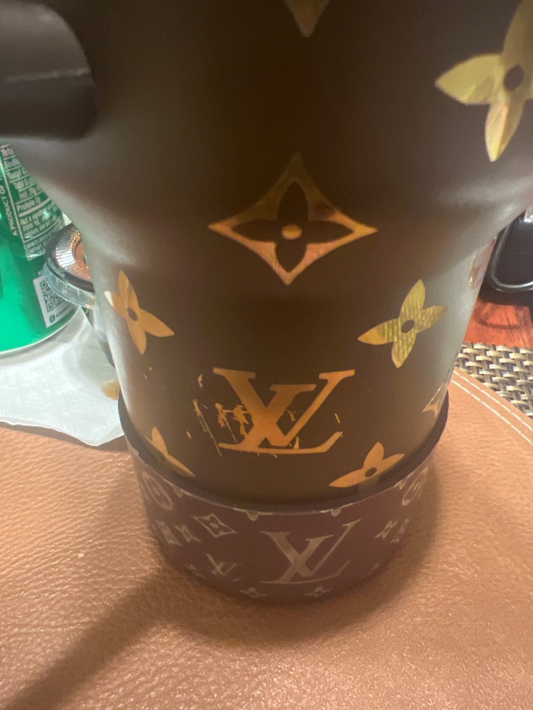 Customer photo review of Designer Holographic In-Car Insulated Cup 40 OZ