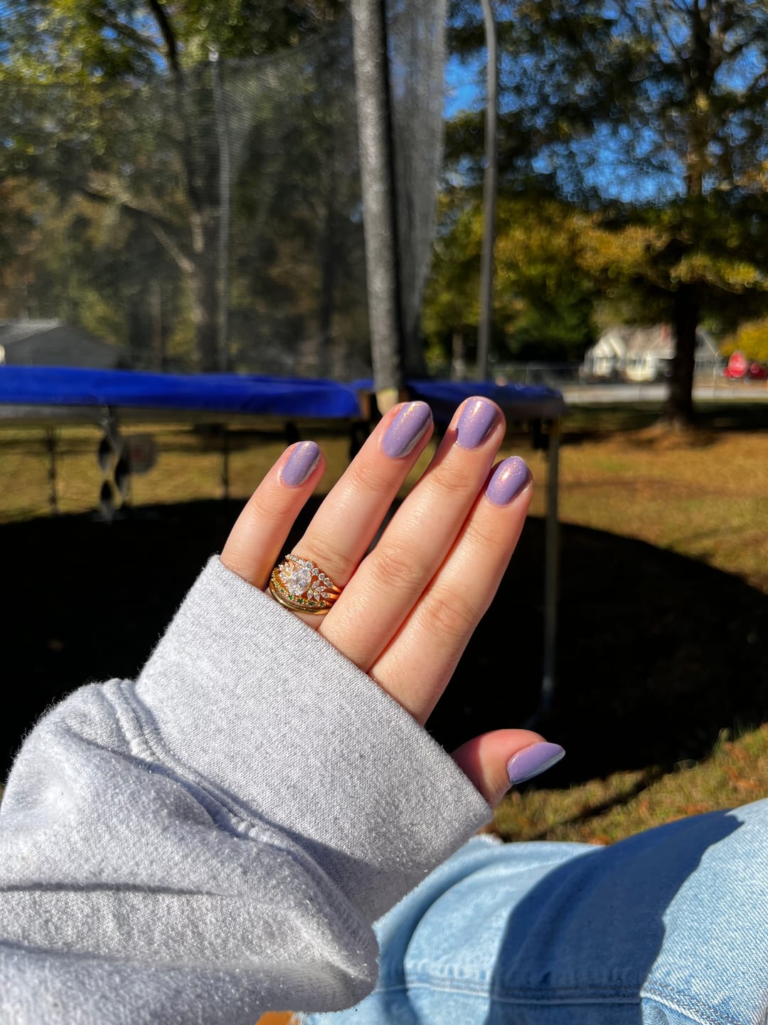 Customer photo review of Marissa Emerald Green Layered Ring