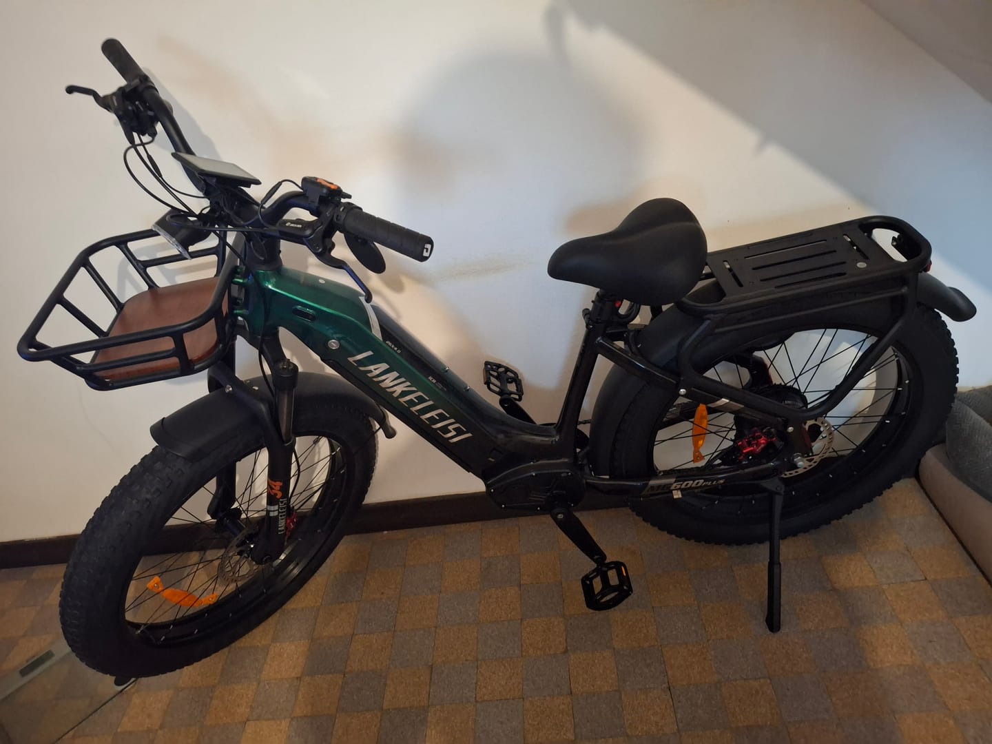 Customer photo review of Front Basket For Lankeleisi MG600 Plus/Wombat-1/MG600 Lite