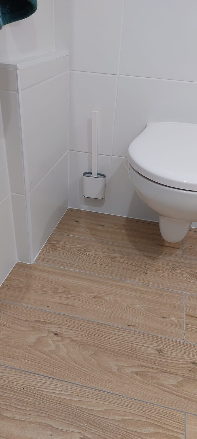 Customer photo review of Brosse de Toilette Performante et Hygiénique en Silicone
