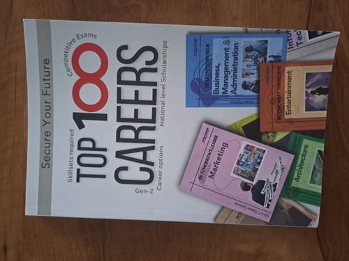 Customer photo review of Top 100 Careers-Handbook | Shipping across India