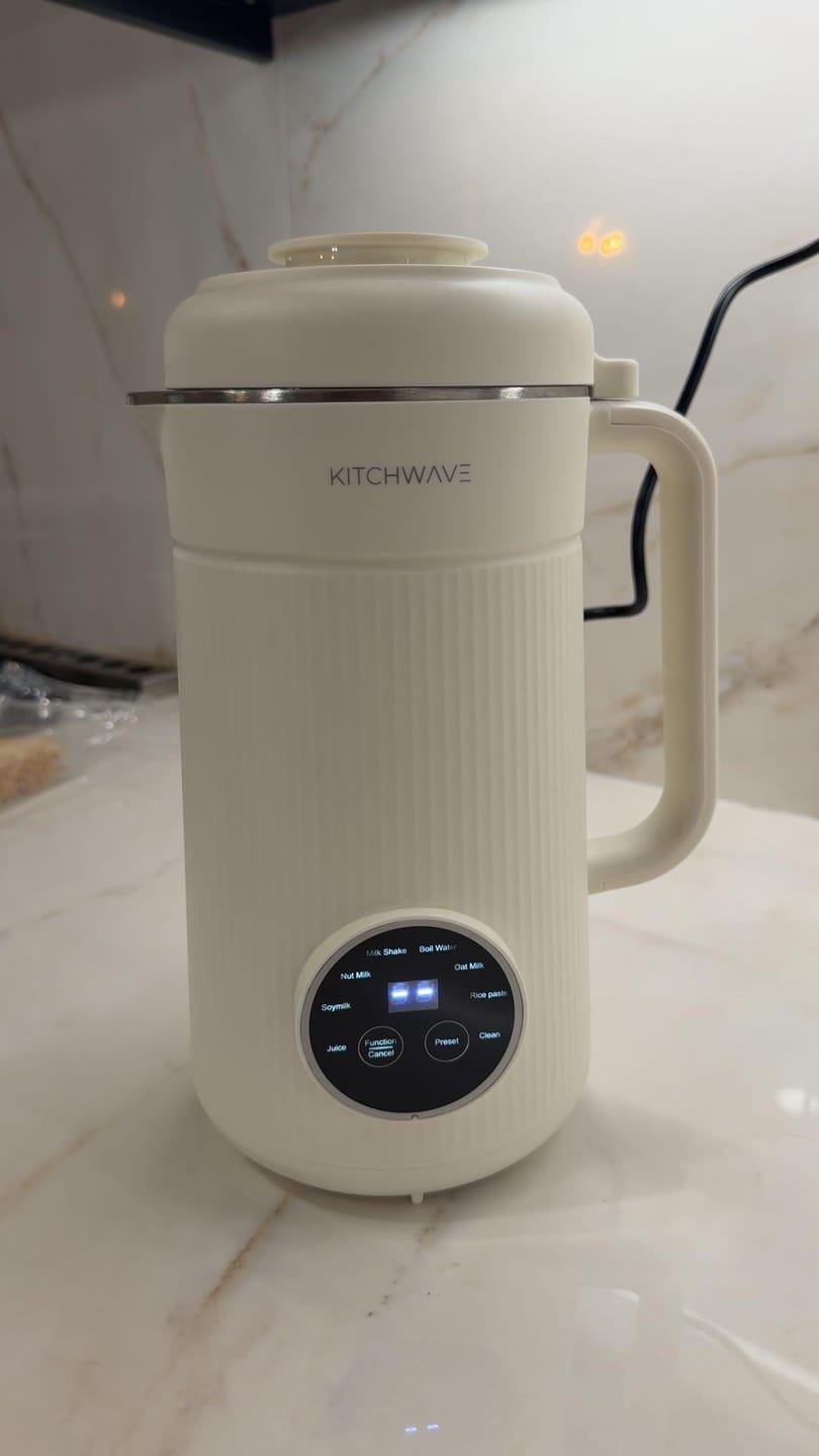 Customer photo review of 8-in-1 Nut Milk Maker Bundle