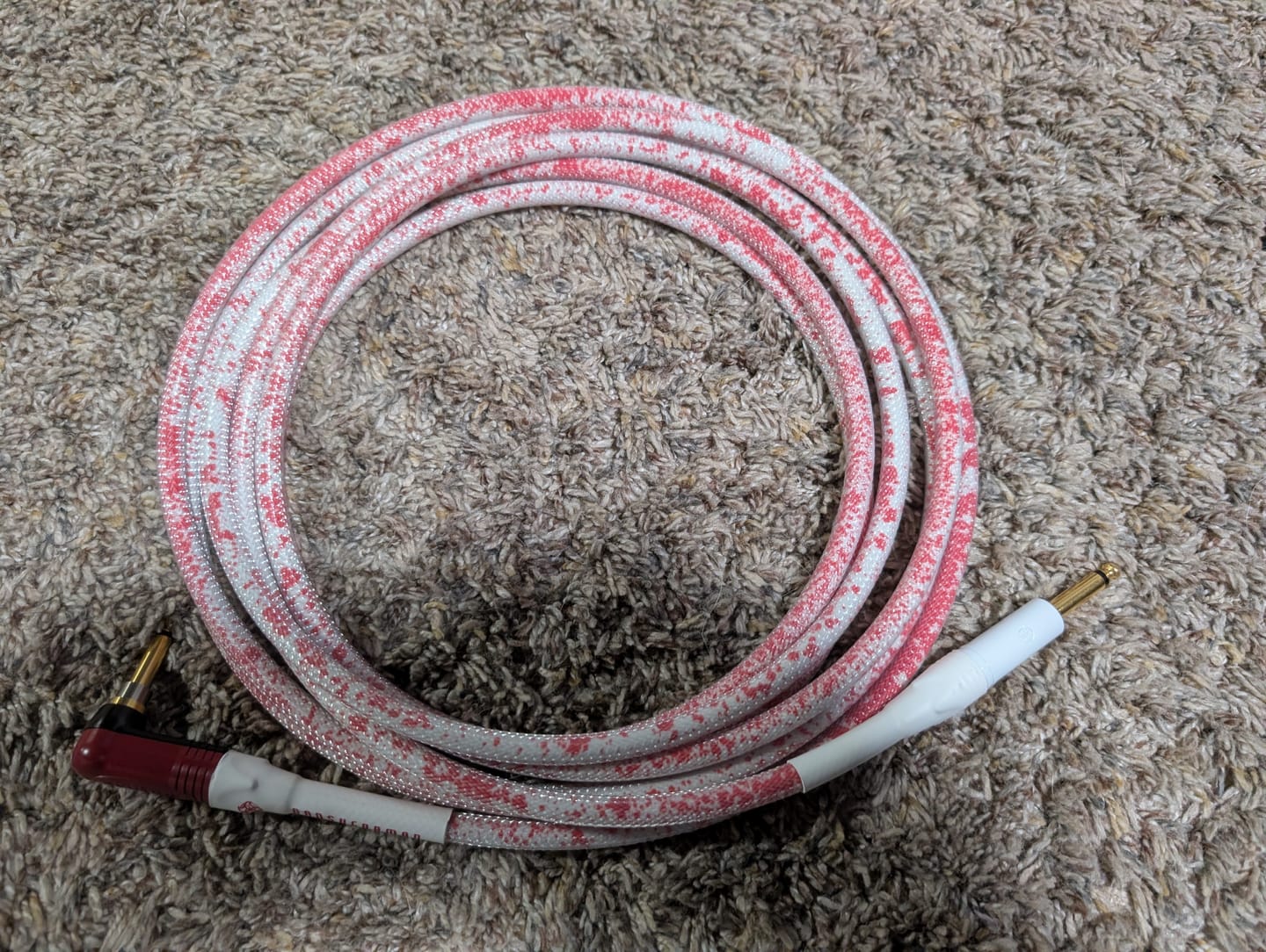 Customer photo review of The Dan Sugarman "Bloodline" Instrument Cable