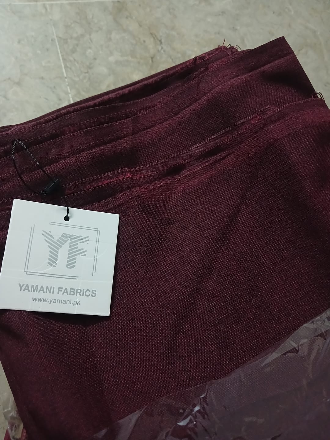 Customer photo review of Italian wool winter unstitched fabric for men|shade 5
