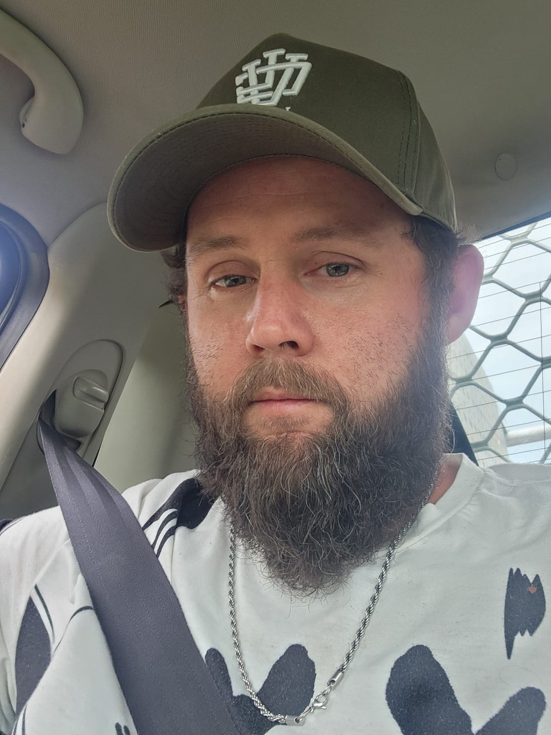Customer photo review of ULTRA FIT Khaki White A-Frame Snapback