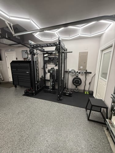 Customer photo review of ANUBIS™-2.0 Ultimate Smith Machine Functional Trainer With Dual Weight Stacks