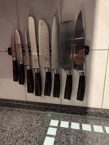 Customer photo review of Asiatisches Messerset Premium 8-teilig