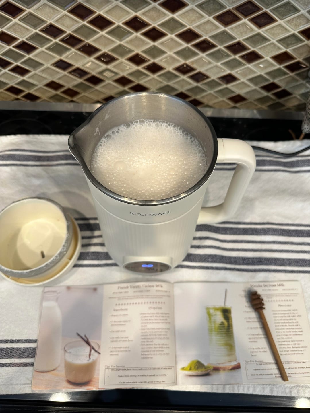 Customer photo review of 8-in-1 Nut Milk Maker Bundle