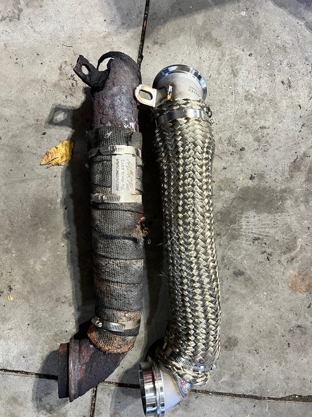 Customer photo review of 2004.5-2010 Duramax 3" Stainless Steel Downpipe (117000500)