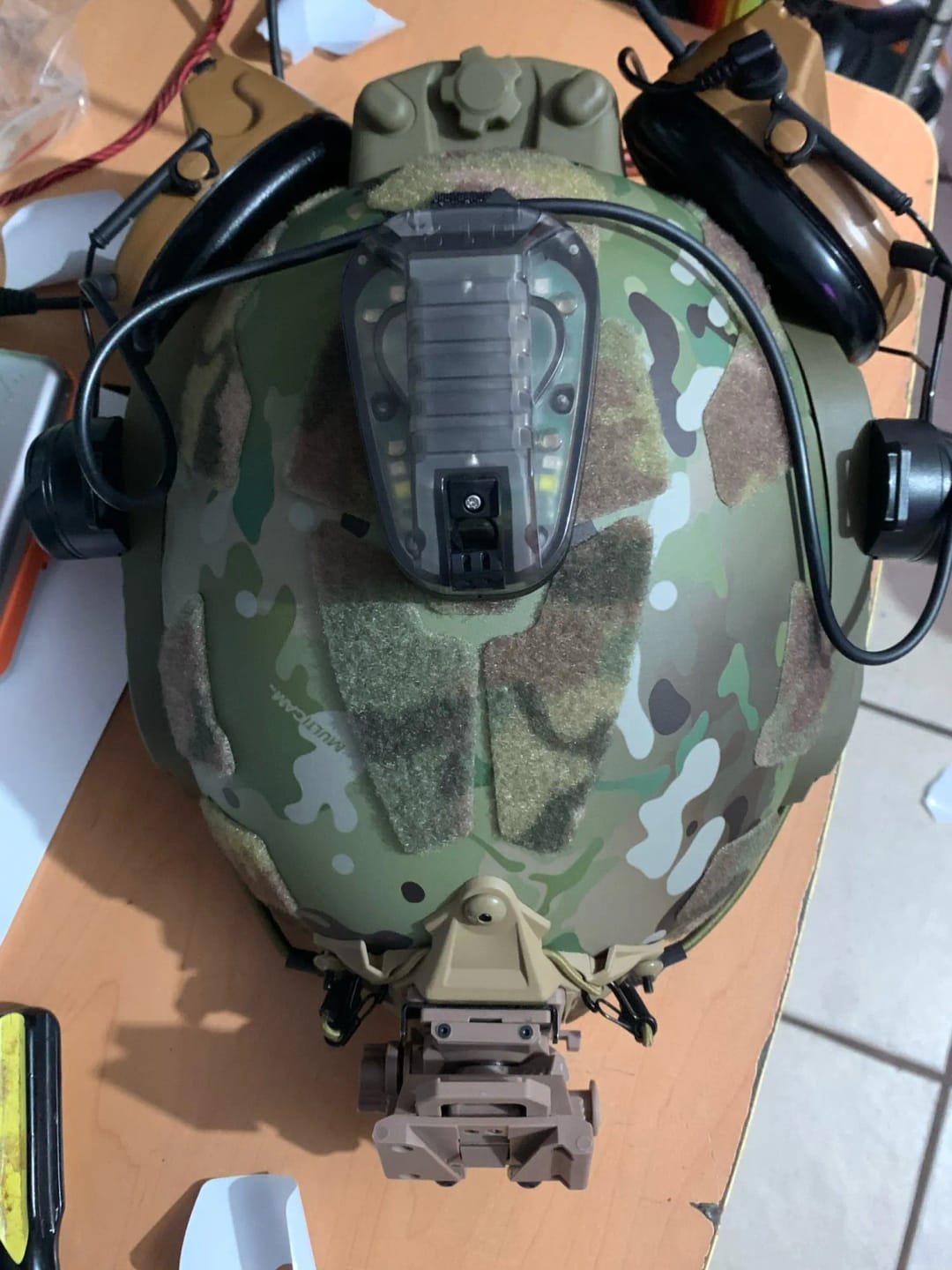 Customer photo review of Tactical Fast Helmet MH