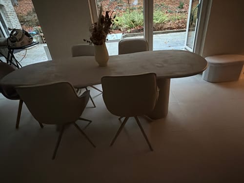 Customer photo review of House Nordic - Eettafel Beige - 240x96x76cm - Maranola