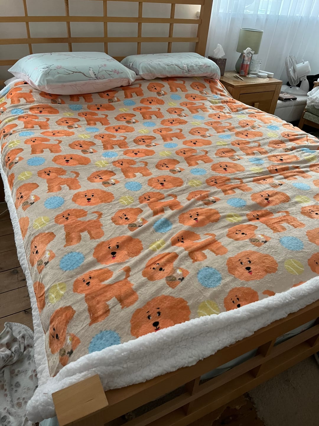 Customer photo review of Hooman Blankie - Curly Club Collection