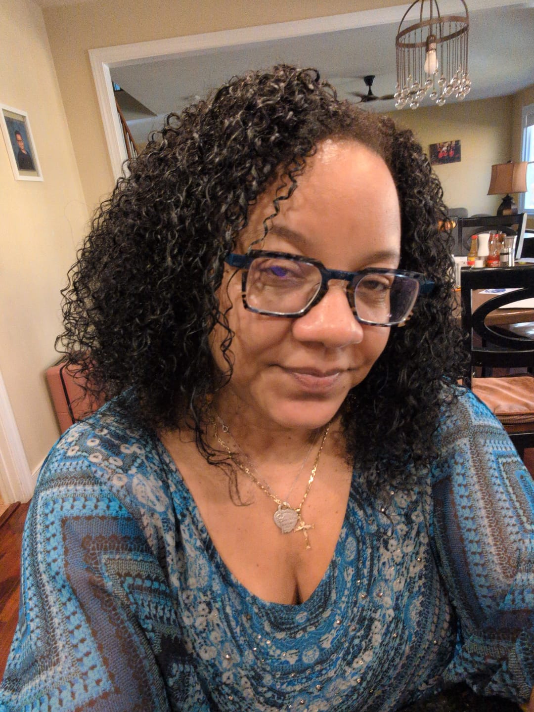 Customer photo review of Wash & Go Conditioner – Silky Slip with Slippery Elm, Grapeseed Oil & Aloe for Soft, Moisturized Curls