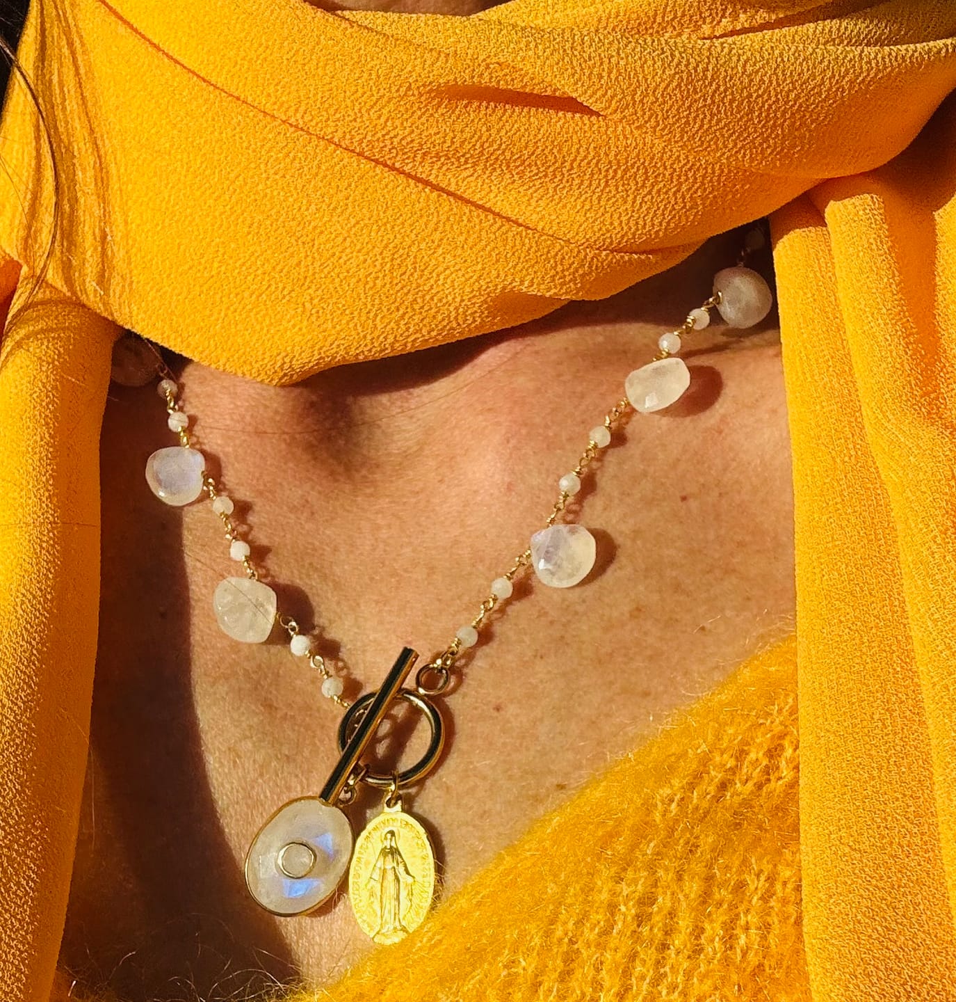 Customer photo review of Collier Jardin d'Hiver