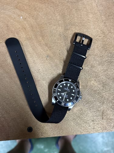 Customer photo review of Decon Hybrid Rubber Strap