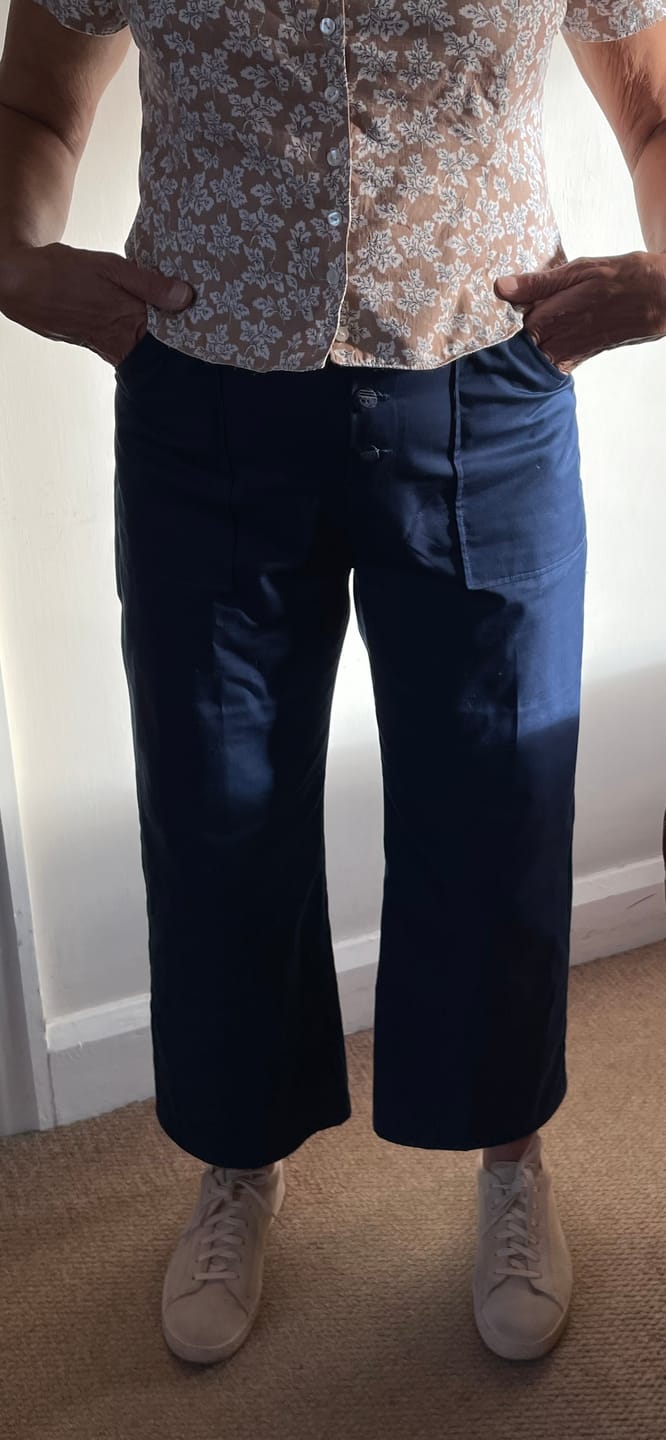 Customer photo review of Plain Polycotton Gabardine Twill Fabric