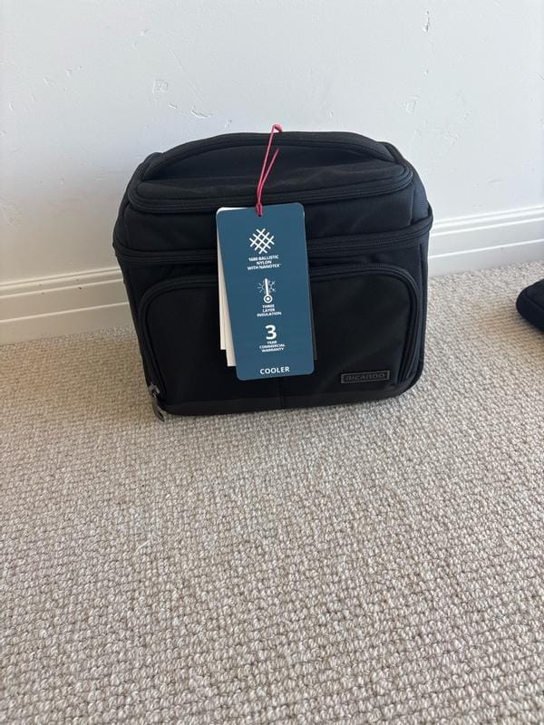 Customer photo review of Flight Essentials Softside Small Cooler, Black - 10L