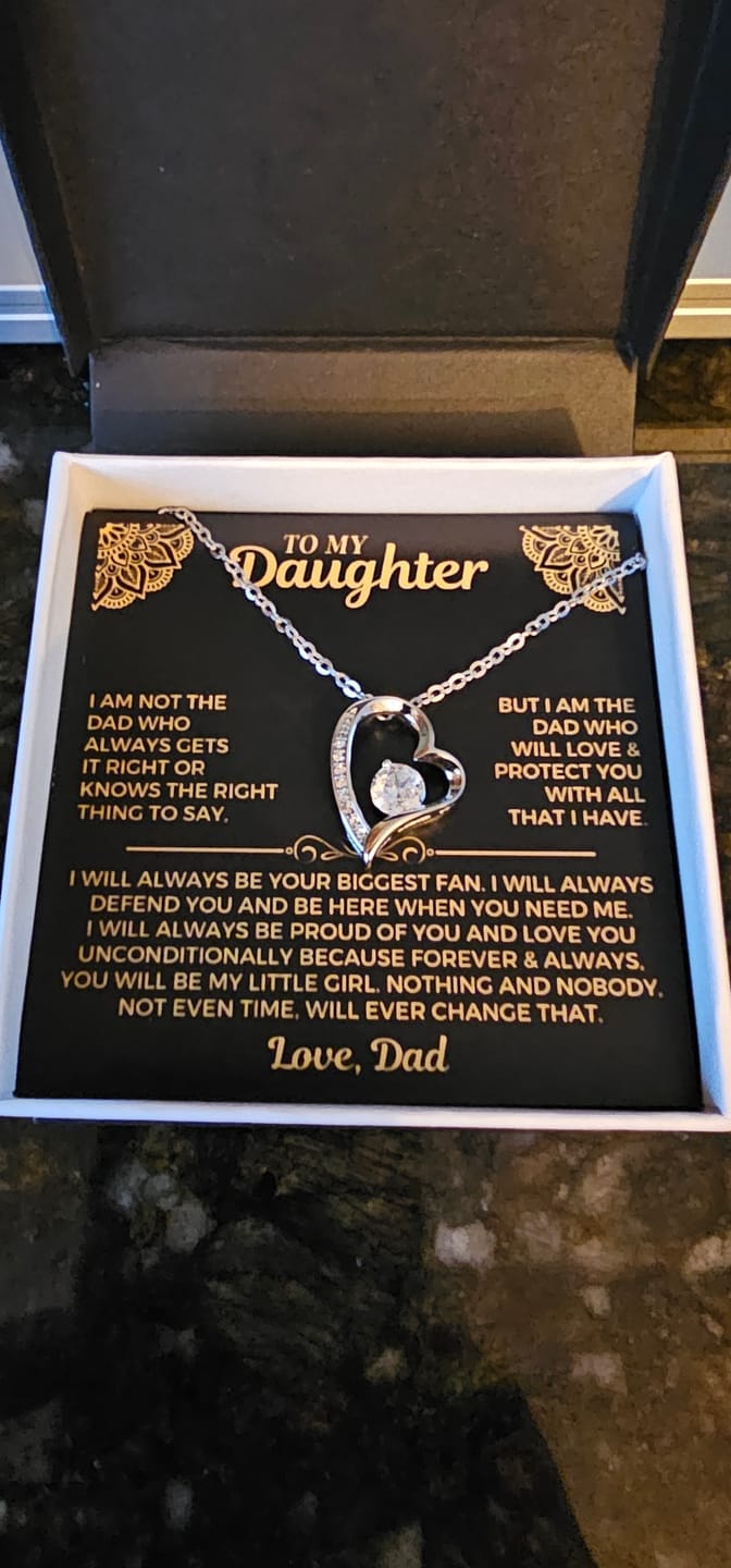 Customer photo review of To My Daughter - Love Dad - Beautiful Gift Set - SS559