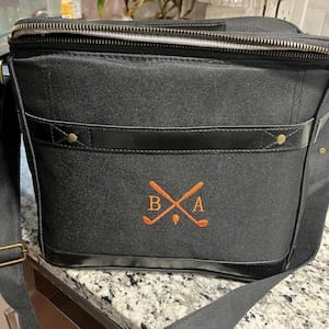 Customer photo review of Custom Embroidered Cooler Bags,Outdoor Picnic Bag