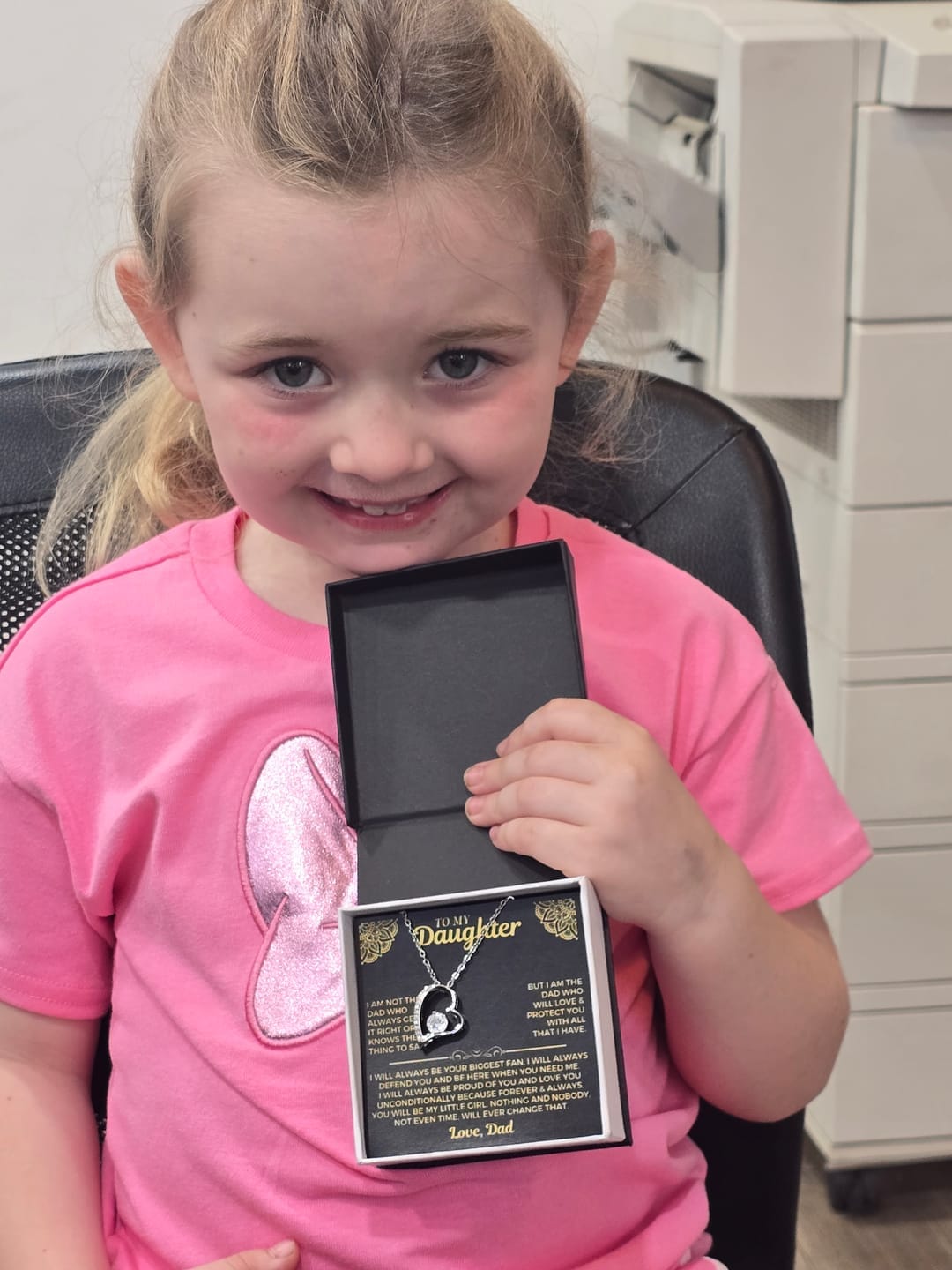 Customer photo review of To My Daughter - Love Dad - Beautiful Gift Set - SS559