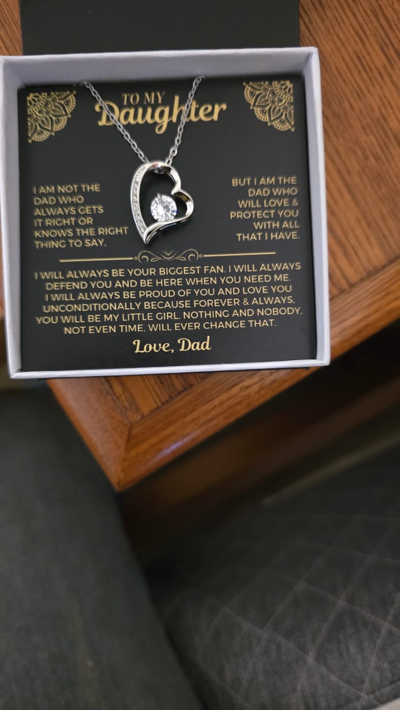 Customer photo review of To My Daughter - Love Dad - Beautiful Gift Set - SS559
