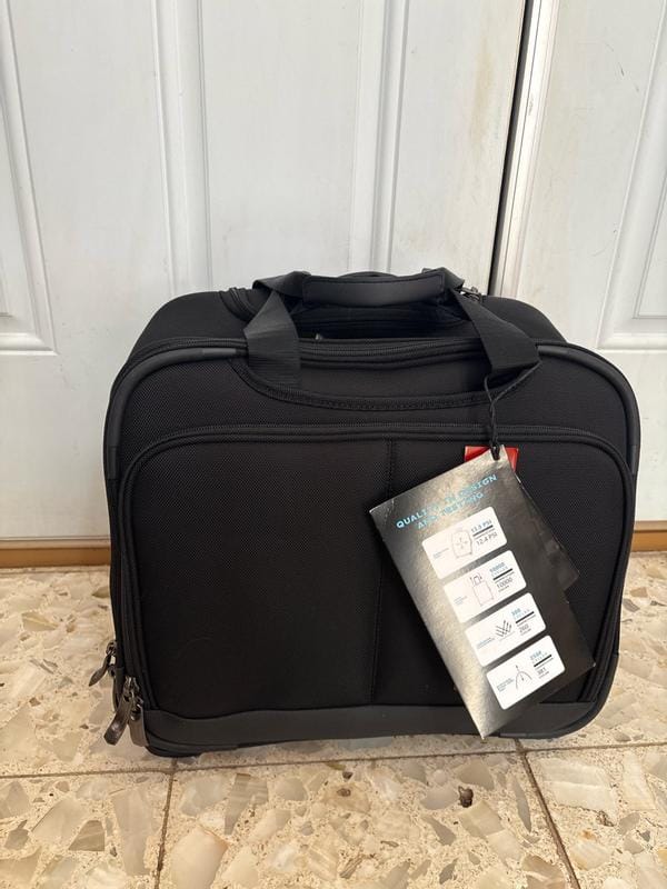 Customer photo review of Flight Essentials Softside Wheel-A-Board Bag - 30L