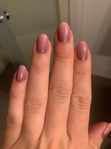 Kundenbewertung mit Foto zu Minimalistic Ombré