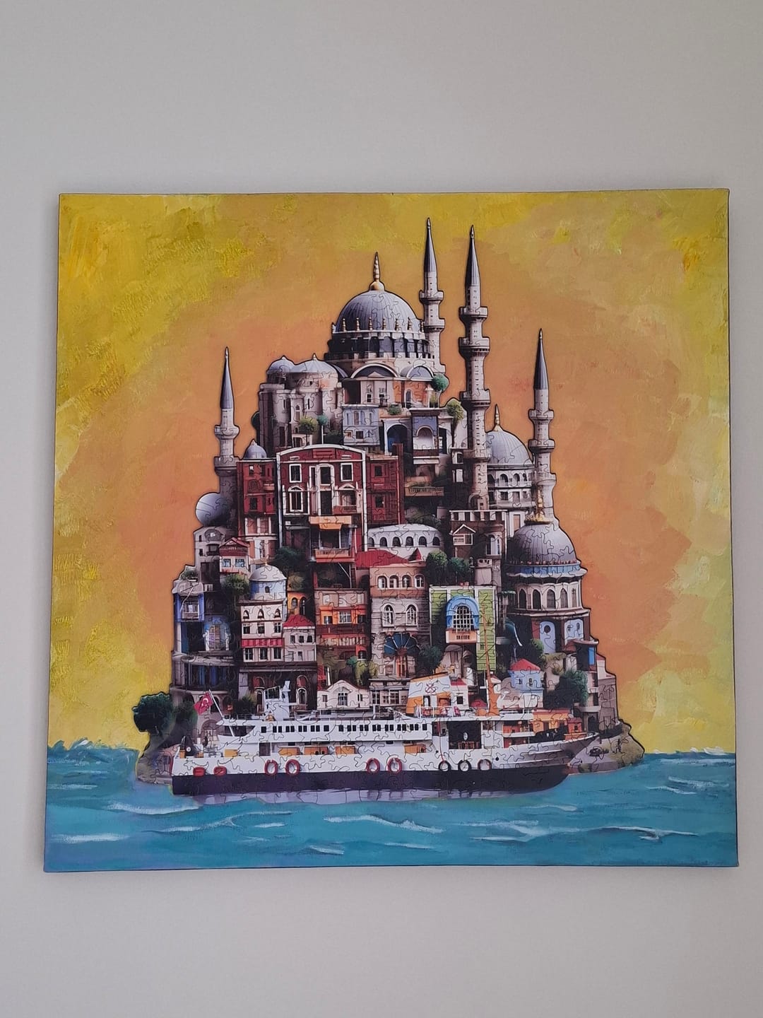 Customer photo review of İstanbul360  - Ahşap Puzzle