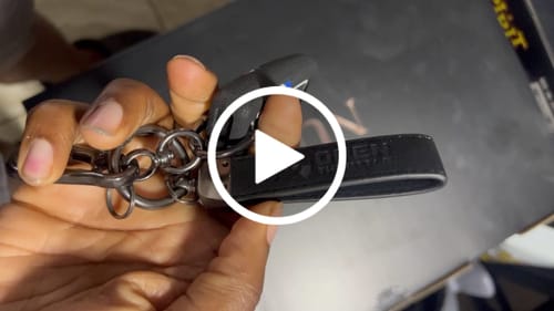 Customer video review of BMW M KEYCHAIN