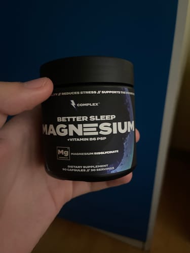 Zákaznická recenze s fotkou produktu Sleep Magnesium