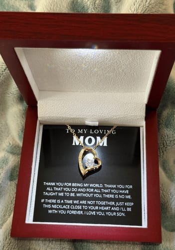 Customer photo review of To My Mom | Thank You | Forever Love