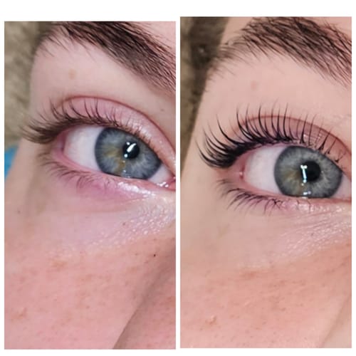 Customer photo review of (NEW) Korean Lash Lift