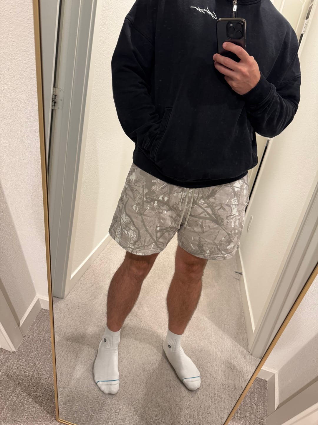 Customer photo review of 1118 - Tree Camo Cotton Shorts