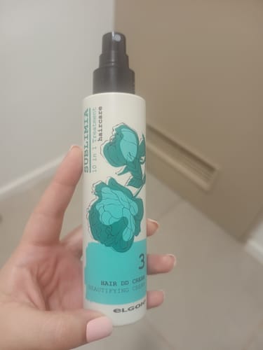 Customer photo review of Sérum Capilar Spray 10 En 1 Elgon 150ml