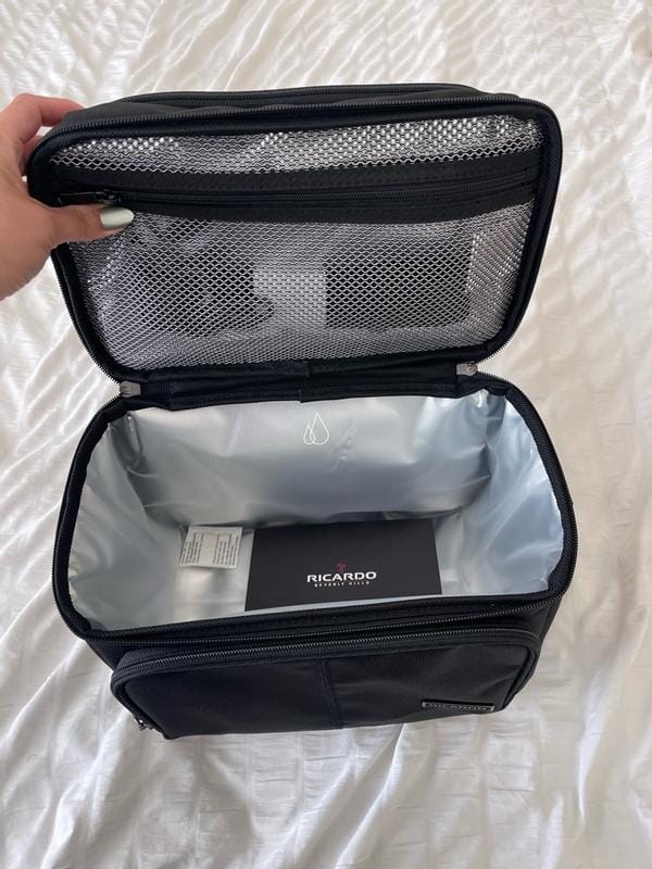 Customer photo review of Flight Essentials Softside Small Cooler, Black - 10L