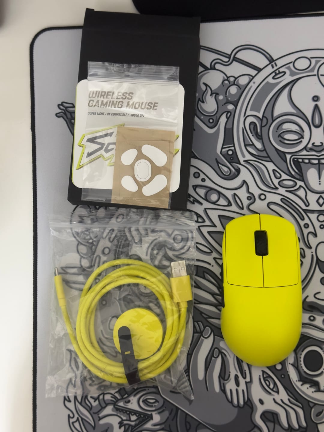 Customer photo review of Scyrox V8 8K Wireless Mouse
