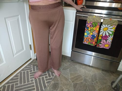 Customer photo review of Maya Lounge Pants - Nutmeg