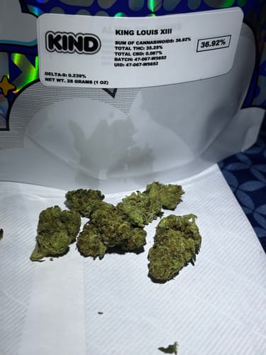 Customer photo review of King Louis XIII - 28 Grams - (Indica)