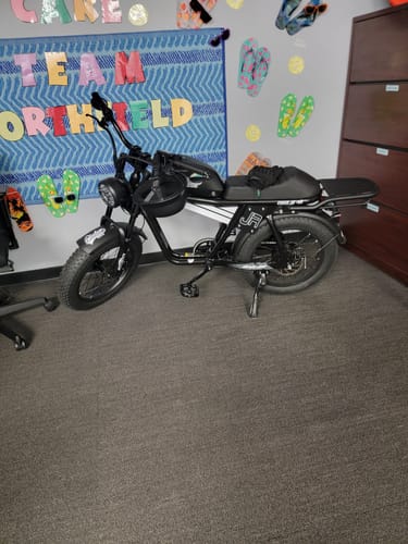 Customer photo review of TIGER JR Commuter Electric Bike