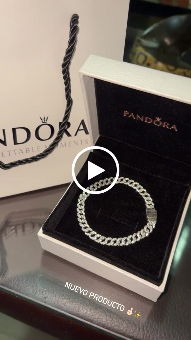 Customer video review of PULSERA PANDORA TENIS TIMELESS PAVE BRILLANTE PLATA + KIT DE REGALO