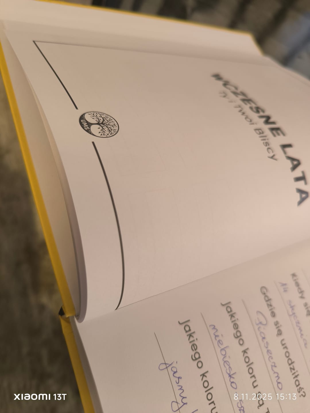 Customer photo review of BABCIU chcę poznać Twoją historię - Książka na Pokolenia