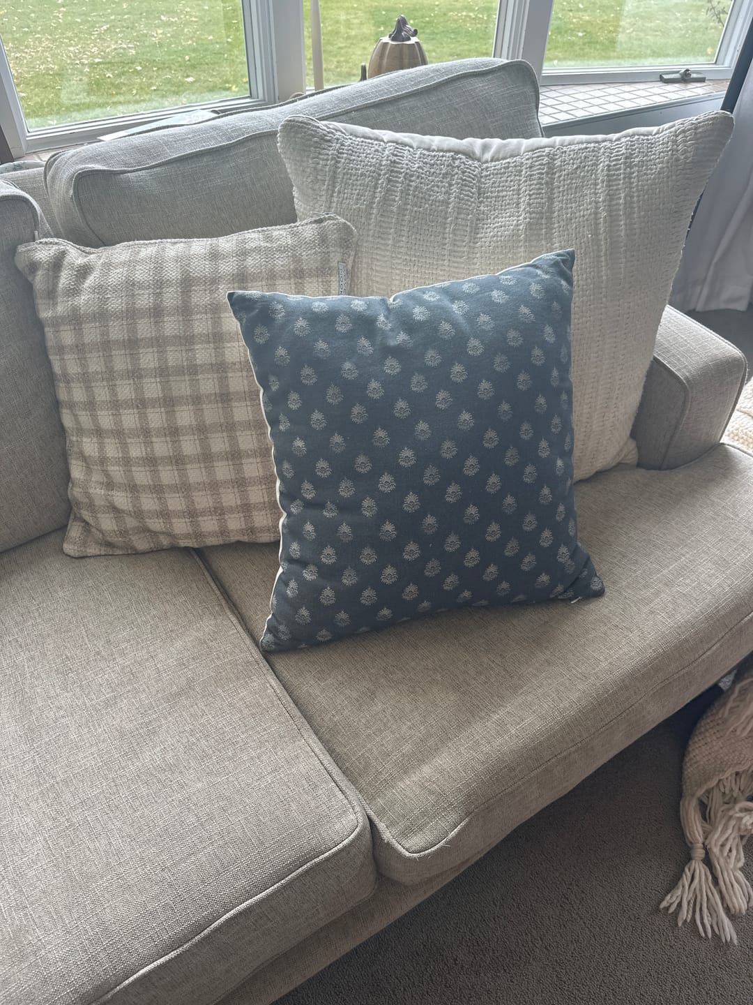 Customer photo review of Clay Vintage in Blue - 18" | 22" | 24"