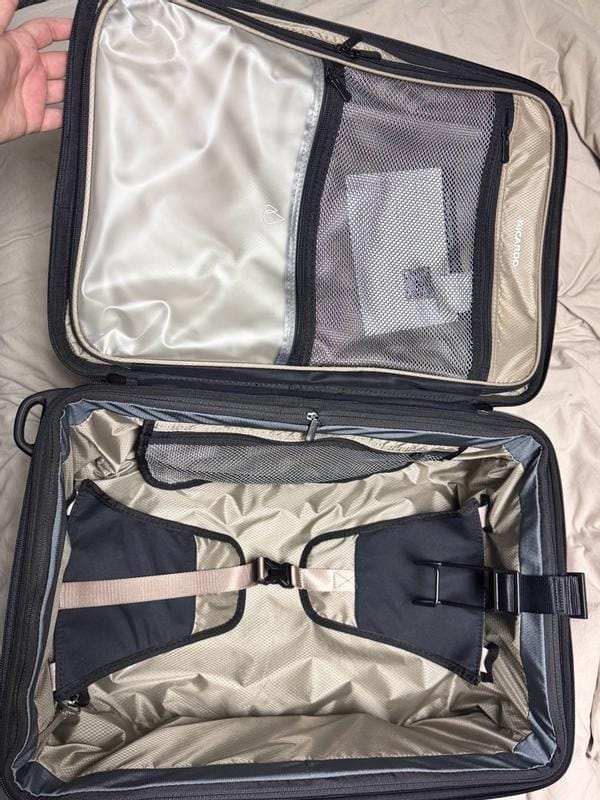 Customer photo review of Flight Essentials Softside Carry-On, Black