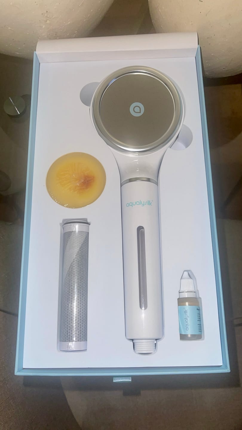 Customer photo review of SHOWERSILK | Filtre de douche