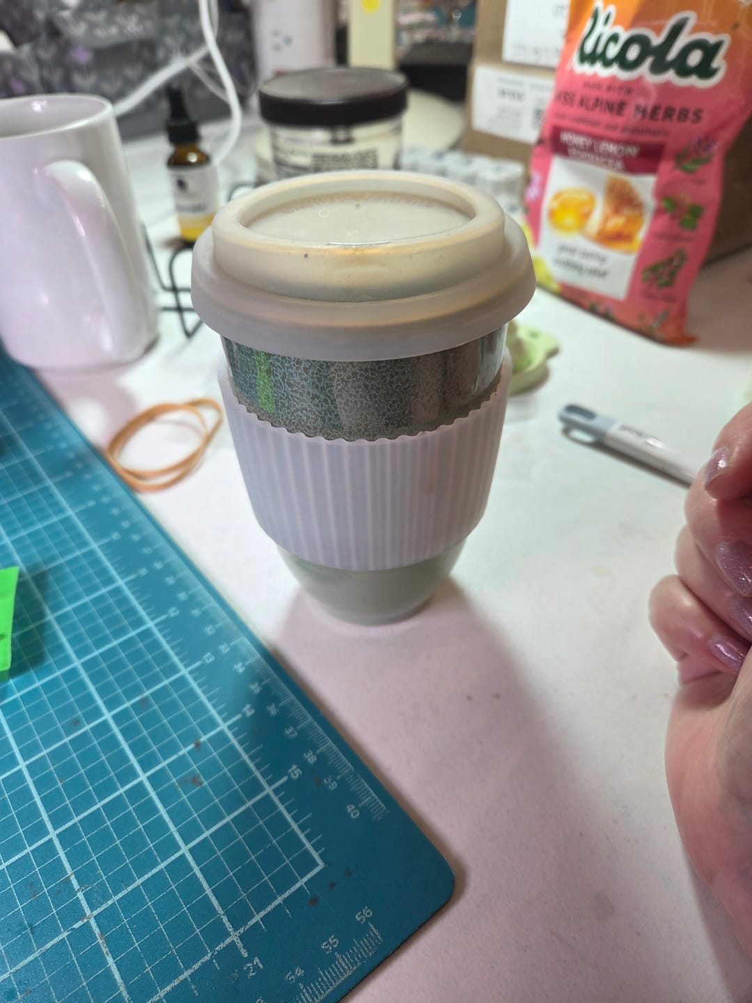 Customer photo review of Emerald Cup 12oz