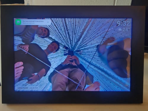 Customer photo review of Digital Photo Frame