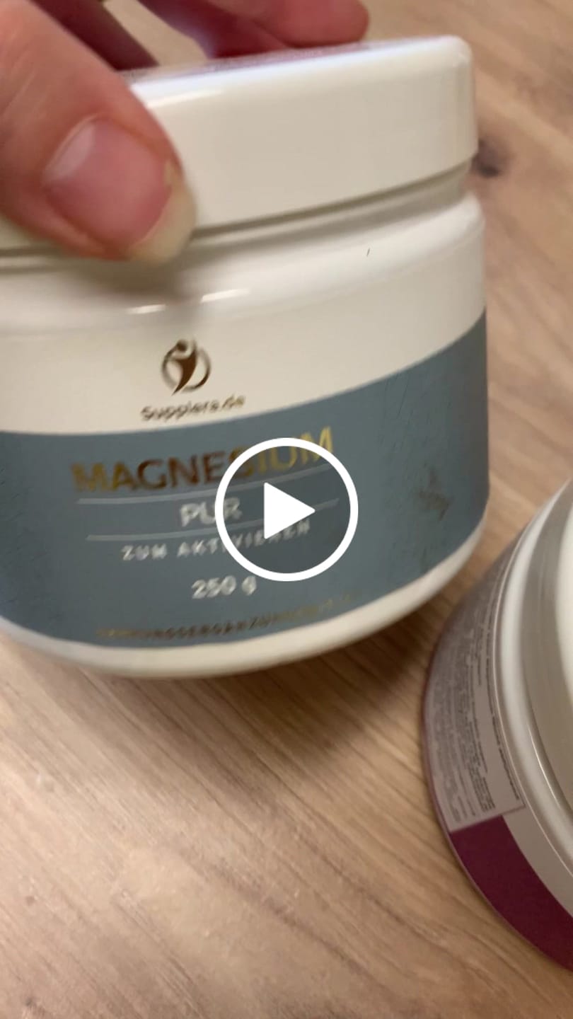 Customer video review of Ionisches Magnesium **Waldfrucht** 250g Dose