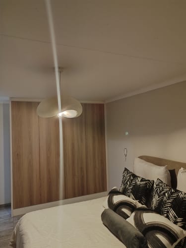 Customer photo review of Cloudform Black or White Pendant Light