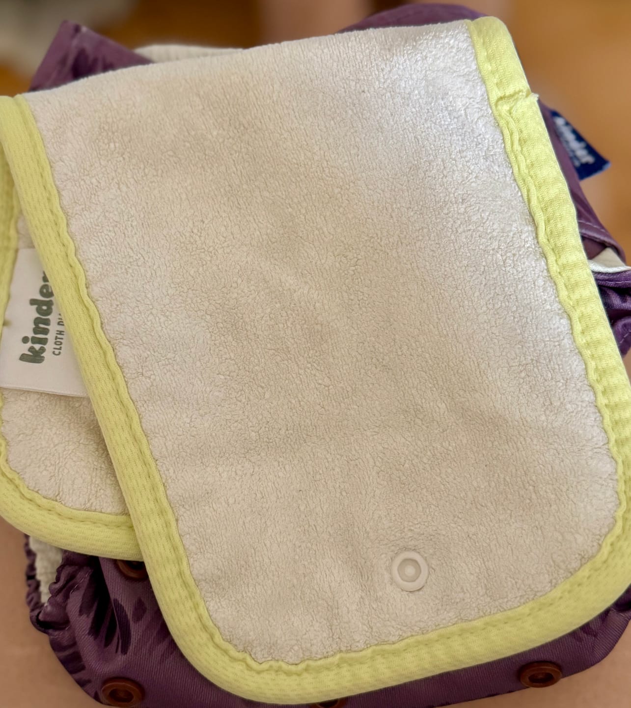 Customer photo review of 4-Layer Bamboo Viscose Cloth Diaper Insert